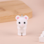 3D multifilm Flocking Love Mouse V&otilde;tmehoidja Kott Ripats Armsad V&auml;ikesed Hiirloomad V&otilde;tmehoidja Seljakott Amuletid Autodekoratsioon Kingitustarvikud as the picture