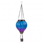 Kuuma&otilde;hupalli p&auml;ikeselatern koos konksu automaatse sisse-/v&auml;ljal&uuml;litamisega Lihtne riputada v&auml;ljas veekindel kuuma&otilde;hupalli p&auml;ikeselamp muru veranda sisekujundus sinine