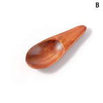 Puidust mini-teelusikas maitseainekulp S&ouml;&ouml;gin&otilde;ud Kohvitee V&auml;ike mini-suhkrulusikas