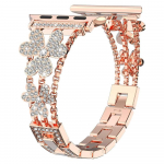 S&auml;delev metallist k&auml;ev&otilde;ru Apple Watchi rihmale Ultra 49mm Naised Luksuslik roostevabast terasest asendusrihm 45mm 42mm iWatch 9 8 7 jaoks Kellarihm 44mm 41mm 40mm 38mm For 38mm 40mm 41mm