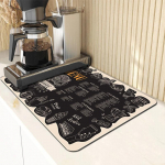 Kohvimasina matt imav n&otilde;udekuivatusmatt Kauakestev mitmeotstarbeline libisemiskindel lauamatt koduk&ouml;&ouml;gi leti jaoks 40*50cm