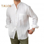 Kevads&uuml;gis meeste s&auml;rgi krae &uuml;herealine pikkade varrukatega n&ouml;&ouml;bid &uuml;hev&auml;rviline kardigan ametlik &auml;ristiilis kontoritopp M valge