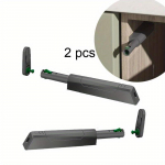 2tk Automaatne nupplukuga m&ouml;&ouml;bel Riistvara Klassikaline ukseriiv Lukk ukse aknakapp Liuglukuga kapp majapidamise ohutusnupu vedru