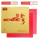 DHS Gold Arc 9 Lauatennise Kummi Goldarc 9 Kleepumatu Pingpongi Kummileht Eelseadistatud DHS 80# Koogikujulise K&auml;snaga Red H37 T2.0