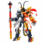 1288 tk Creative Series mehhaan, kuuek&otilde;rvaline makaak ahv ahv ahv ehitusplokk m&auml;nguasi kingitus lastele ilma karbita