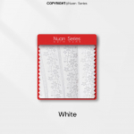 1 tk Nuani seeria 10-20% valgust blokeeriv prantsuse pitsist l&otilde;imega silmkoeline l&auml;bipaistev kardin elutoa magamistoa r&otilde;du kodukaunistuseks W300cm x L260cm valge