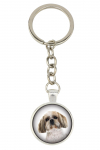 Shih Tzu, Chrysanthemum Dog - keychain with your photo, key decoration, bag pendant from Art-Dog brand