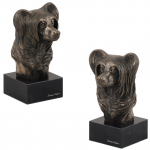 Hiina harjaskoer, Puff &ndash; koerakuju, b&uuml;st kivialusel, skulptuur, koerten&auml;ituse trofee kaubam&auml;rgilt Art-Dog