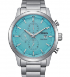 CITIZEN Eco-Drive Kronograaf Roostevabast terasest k&auml;ekell CA0748-80L Free