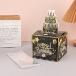 S&uuml;nnip&auml;eva rahakast sularaha jaoks koos v&auml;ljat&otilde;mmatavaga Palju &otilde;nne s&uuml;nnip&auml;evaks kaardi raha kinkekarp S&uuml;nnip&auml;eva atmosf&auml;&auml;ri kaunistus rekvisiitide joonistuskarp