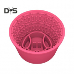 Koerte aeglane s&ouml;&ouml;tja lakkumiskauss silikoonist koera lakkumismati maiustuste jaotur L&auml;mbumisvastane lemmikloomade aeglane s&ouml;&ouml;miskauss v&auml;ikestele keskmistest suurt t&otilde;ugu koertele taevasinine v&auml;rv