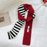 Triibuline kootud sall naiste s&uuml;gis- ja talvine paksendatud soe Student Ins Fashion Trend sallikindad Small version 7 * 160cm
