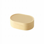 Macaron Color Travel Soap Box Kaasaskantav loominguline seebi&uuml;mbris Kodu Veekindel kaanega Seebist plastist kandik Vannitoa tarvikud One Size sinine