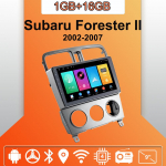 Android Carplay autoraadio Subaru Forester II 2002-2007 multimeediumipleieri peakomplekti stereo GPS-navigatsioon BT WIFI 2+32GB 1+16GB