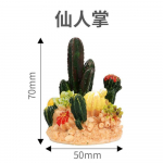 Elutruu mini kunstlik lihav kaktusetaim mikromaastik Dekoratiivsed minikujukesed DIY potiaia kodukaunistus as shown