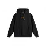 Li Ning Spordielustiili seeria Ameerika retro logotr&uuml;kiga lai kapuutsiga pusas&auml;rk Unisex pusas&auml;rk Must AWDU923-6 L