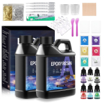 Must gallon l&auml;bipaistev epoks&uuml;vaik AB kristallliim 1:1