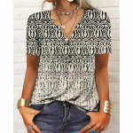 JPNTKY Naiste vabaaja s&uuml;gistalvised pikkade varrukatega V-kaelusega pluusid ja s&auml;rgid S