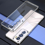 OPPO Reno12 Pro 5G galvaniseeritud telefoni&uuml;mbris jaoks Reno12 CPH2625 12Pro CPH2629 objektiivi k&otilde;ikeh&otilde;lmav silikoonist Soft Shell kate For Reno12 h&otilde;be