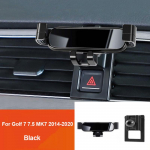 Mobiiltelefoni hoidik Volkswagen Golf 7 7.5 MK7 2014-2020 jaoks Reguleeritav Spetsiaalne kinnitus GPS-i tugi Klamber Autotarvikud oranž