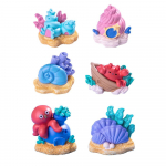 6 tk/komplekt Cartoon Conch House Varjualune Simulatsioon Vaigust Kobara Maastikukujundus Elutruu kaheksajala karbi kujukesed Akvaarium