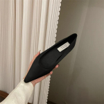 Moodsad Terava Otsaga Naiste Baleriinad Kingad Moodsad Madalad Slip-on Kingad Kevad S&uuml;gis Naiste Mugavad Pehme Tald &Uuml;hev&auml;rvilised Vabaaja Mokassiinid Jalatsid 36 must