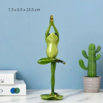 Jooga Konnad Figuurid Konn Dekoratsioon Paar Konni Spordi Konnad Laua Kaunistused Vaik Kunst K&auml;sit&ouml;&ouml; Kodu Kaunistamiseks