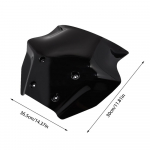 Mootorrattakate Tugev Mootorratta Tuuleklaas Deflektor MT-09 SP 2024 L&auml;bipaistev Turismi Esikate Modifikatsioonitarvikud must