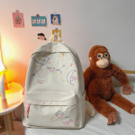 Teismelise T&uuml;druku S&uuml;da Armas Seljakott P&otilde;hikooli T&uuml;drukutele, Jaapani Originaal Sufeng valge