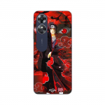 Coque Oppo A17 Demon Slayer Kimetsu no Yaiba Itachi Uchiha front rouge Maniacase