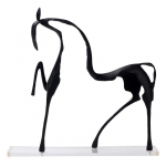 Uus Hiina stiilis mudelituba Pehmed kaunistused &Otilde;ppet&ouml;&ouml; Kontori t&ouml;&ouml;laud Kodusisustus Loominguline Loomade Kunst Hobuste kaunistused