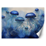 Tapeet Sinine meduus meri 100x70 sinine