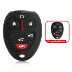 Auto kaugjuhtimispuldi v&otilde;tme&uuml;mbrise kate Chevrolet Tahoe Suburban Gmc Yukon Cadillac Escalade Shell puldihoidiku koti tarvikute jaoks 4 Button