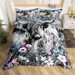 &Scaron;oti M&auml;giveis Tekikate King Queen L&auml;&auml;ne Taluloomad Tekikate Mikrofliis Pull Veised Lilleline Voodipesukomplekt Lastele Teismelistele EU Single 135x200cm