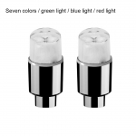 2 tk LED Ratta Tuled Kork - Lihtne Paigaldada &Ouml;iseks S&otilde;iduks Multifunktsionaalsed Vastupidavad Rehviventiilid Ratta Rehv Colorful lamp 1