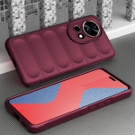 KEYSION P&otilde;rutuskindel matt &uuml;mbris Huawei nova 13 13 Pro jaoks, libisemiskindel pehme silikoonist telefoni tagakaas Huawei nova 13 Pro jaoks for Huawei nova 13 veinipunane v&auml;rv