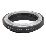 FD-EOS Bajonetiringi Adapter Objektiiviadapter FD Objektiiv EF-ile Canon EOS Bajonetiga Kaamera Videokaamera Digitaalsed Osad Asendamine must