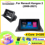 Autoraadio Android Renault Kangoo 2 2008 2009 2010 2011 2012 2013 2014 2015 - 2018 Multimeediam&auml;ngija GPS Carplay Android Auto 4 core 1GB+32GB carplay