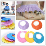 Reguleeritav pehme beebi&scaron;ampoon du&scaron;ikork Baby Care vannikaitse Shower Cap roosa