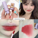 CUODUI Cute Bear Velvet Matte Lip Mud Moisturizing Lip Gloss Huulepulk. 02#
