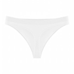 Euroopa ja Ameerika &otilde;mblusteta stringid &ndash; seksikad madala v&ouml;&ouml;kohaga &uuml;hev&auml;rvilised p&uuml;ksid One size (F) valge