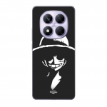 Coque Xiaomi Redmi Note 14 Pro 5G Monkey D. Luffy black and white Maniacase