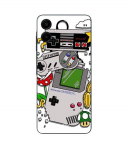 Coque de t&eacute;l&eacute;phone - Maniacase - Samsung Galaxy A06 - Silicone - Souple - Vintage Nintendo
