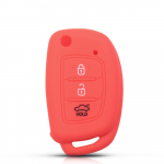 Dandkey Flip silikoonist auto katte v&otilde;tme&uuml;mbris Hyundai Ix35 IX45 IX25 I10 I20 I30 HB20 Sonata Verna Solaris Santa Mistra jaoks Black