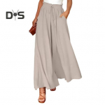 Naiste pikad p&uuml;ksid, elastsed k&otilde;rge v&ouml;&ouml;kohaga n&ouml;&ouml;riga t&auml;pitr&uuml;kiga laia s&auml;&auml;rega p&uuml;ksid vabaaja p&uuml;ksid igap&auml;evaseks kandmiseks 2XL must