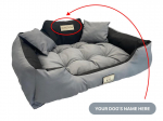 KINGDOG koeravoodi KOERA NIMEGA, veekindel, vastupidav, SML XL XXL 3XL XXL - 130x105 cm lahingulaev hall v&auml;rv