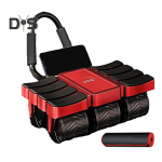 K&otilde;hurulli ratas automaatse tagasil&ouml;&ouml;giga k&uuml;&uuml;narnuki toega meeste naiste p&otilde;hitreening 6 rattaga k&otilde;hulihaste trenaž&ouml;&ouml;ri treeningvarustus punane