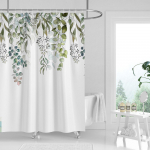 Luksuslik paksustatud veekindel hallituskindel du&scaron;ikardinakomplekt vaheseinaga 300x200 cm