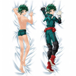 60x180cm Anime Minu kangelase akadeemia Midoriya Izuku Todoroki Shoto Dakimakura kate Kahepoolne 3D-tr&uuml;kiga keha kallistav padjap&uuml;&uuml;r 40x120cm pillowcase
