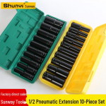 Shunwei 10-osaline pneumaatiliste kuusnurkvarrukate komplekt - 1/2 elektroforees must